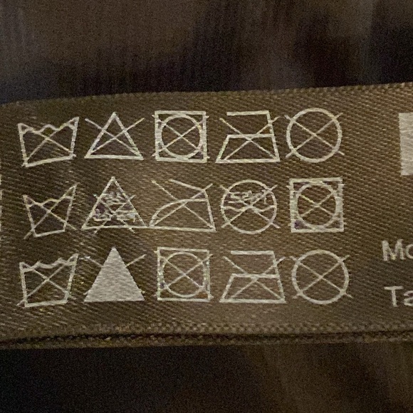 NWT. Massimo Dutti Leather Black Mini Skirt. Size L. - Picture 9 of 12